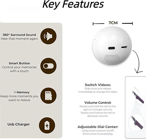 ASH MEMORY ORB-VIDEO SPHERE