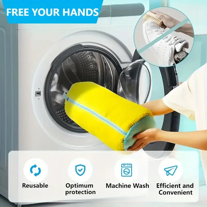 ASHDURO.Durable Shoe Washing Machine Bag: