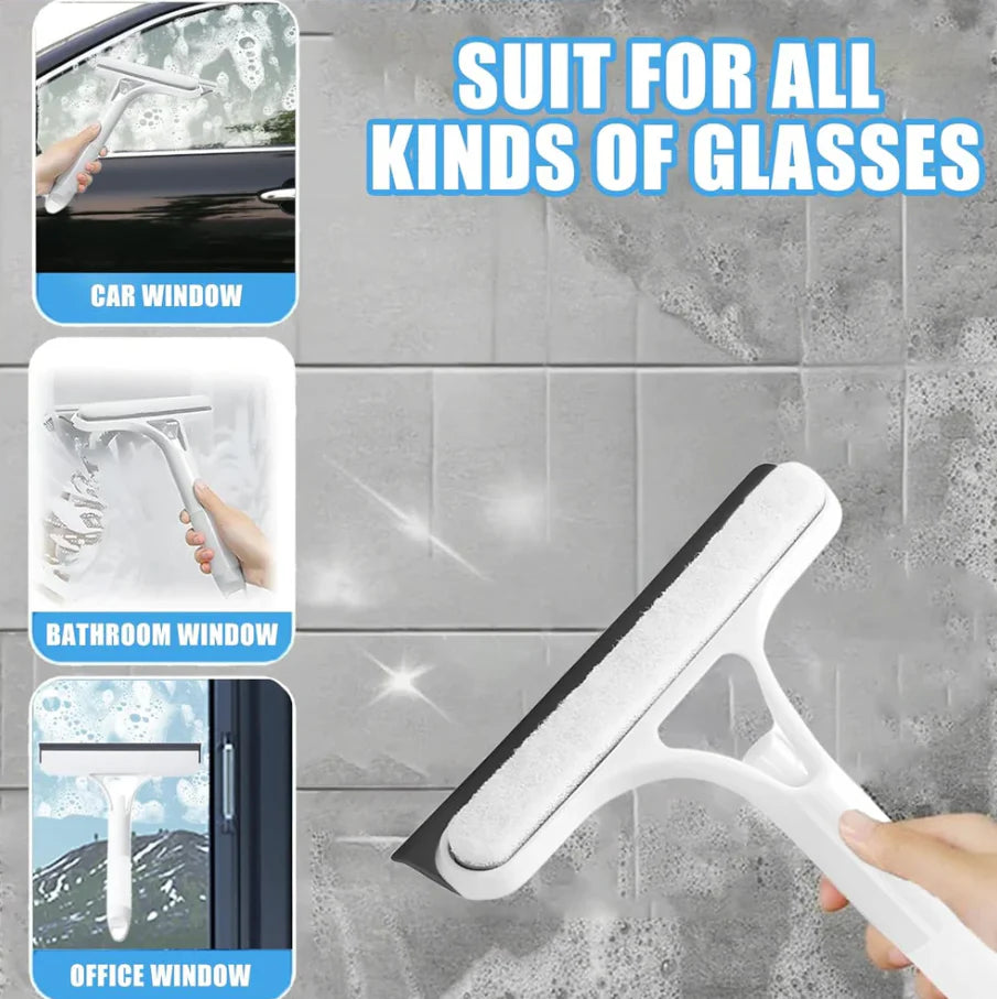 3-in-1 Spray Window & Mirror Squeegee