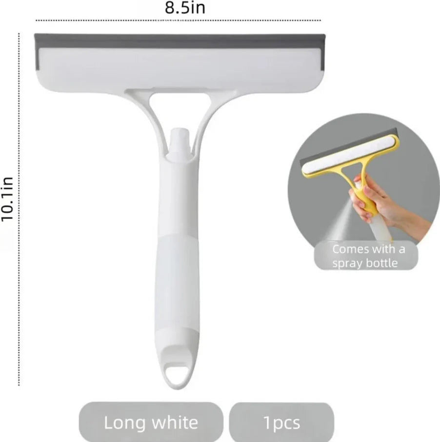 3-in-1 Spray Window & Mirror Squeegee